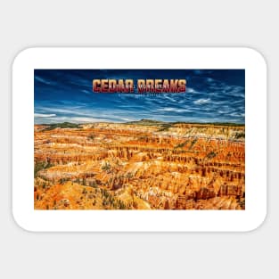 Cedar Breaks National Monument Sticker